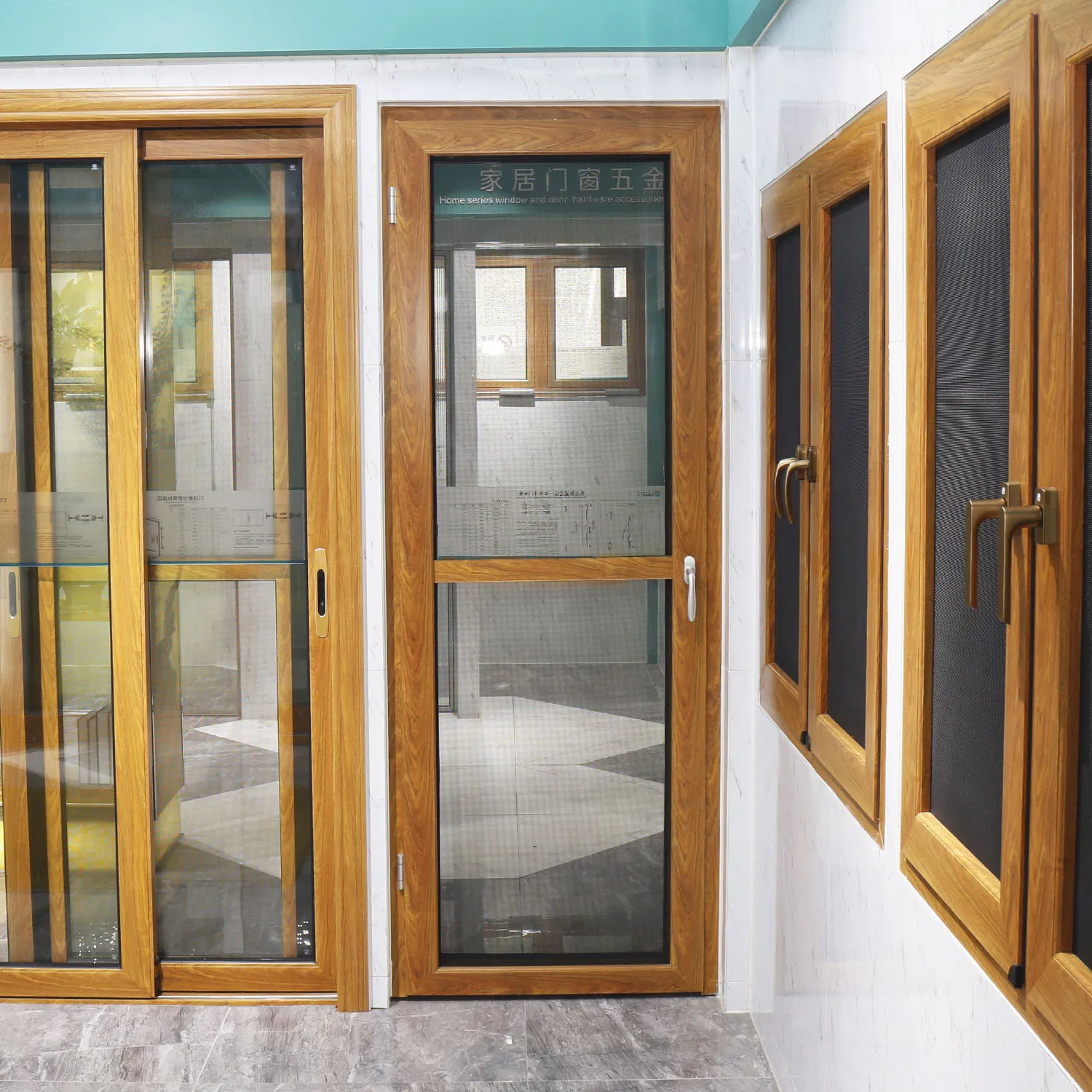 Multi-Color Window and Door Mesh
