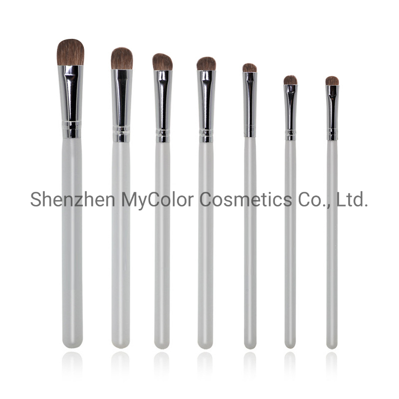 OEM 7PCS Eyeshadow Make up Brushes High Quality Eyes Makeup Brush Set with Makeup Pouch