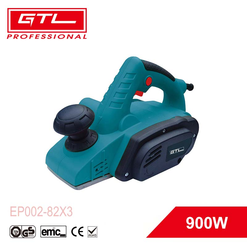 Электрорубанок GTL 900Вт, ширина строгания 82мм (EP002-82X3)