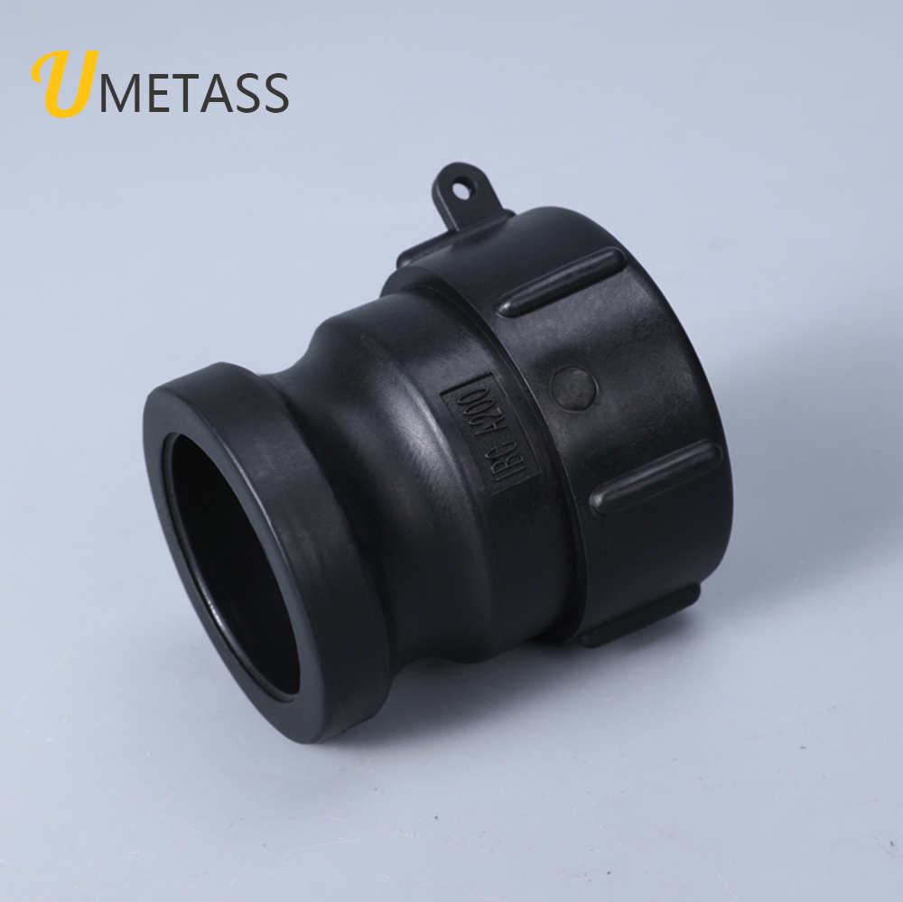 Garden Hose Drain Adapter with Black Camlock Coupling for IBC Totes