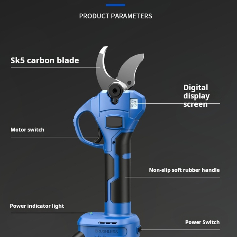 Аккумуляторные электрические ножницы для обрезки с литиевым аккумулятором