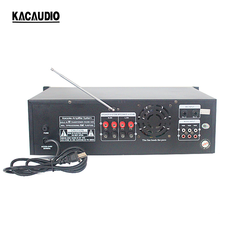Усилитель для караоке и конференций 500Вт с USB/BT/FM