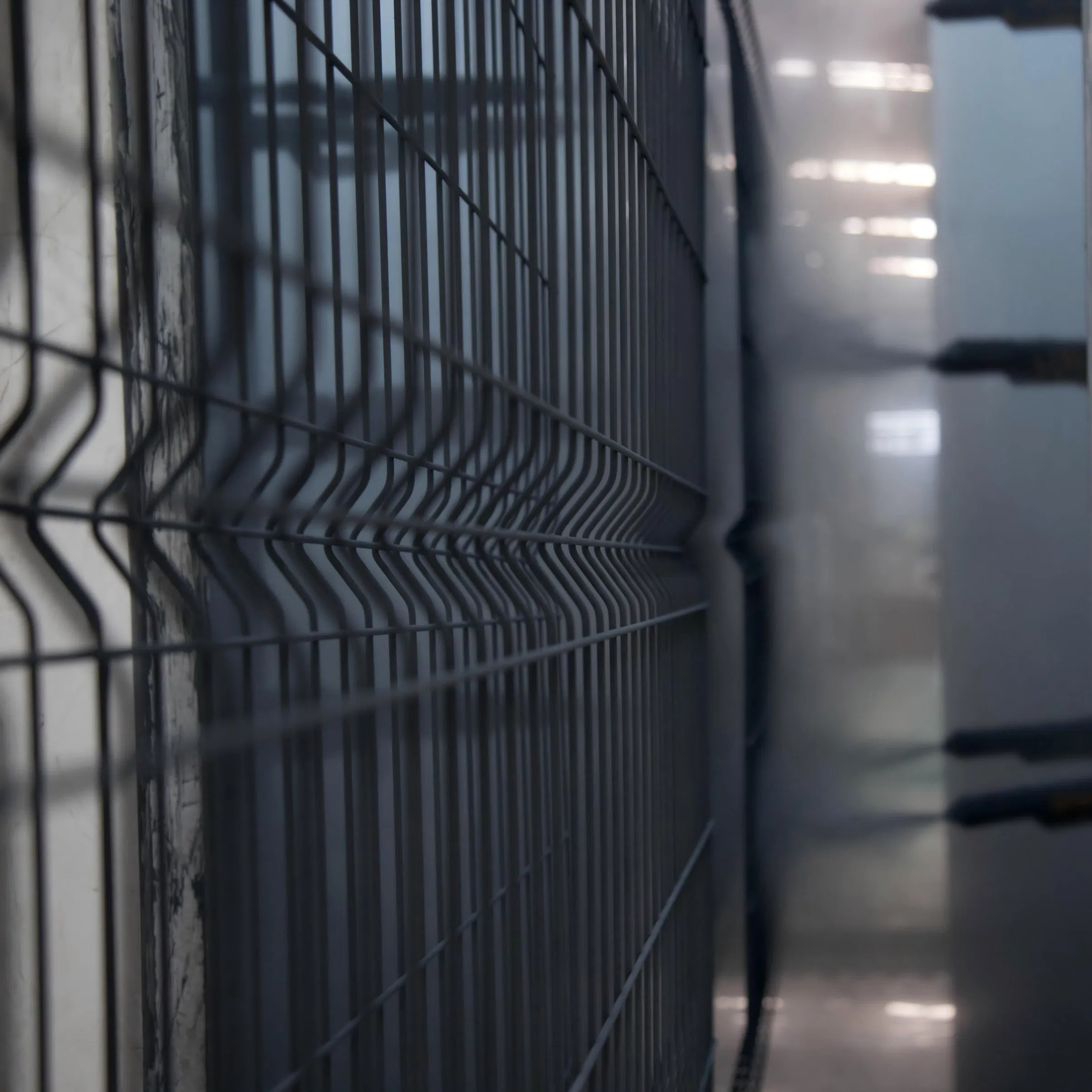 High Quality Galvanized PVC 3D Welded Steel Iron Wire Garden Fence Panels