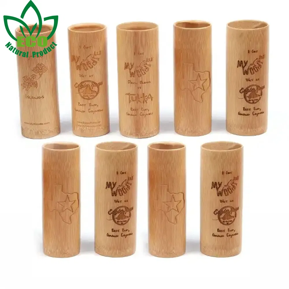 Экологичная бамбуковая кружка 5.7oz без крышки