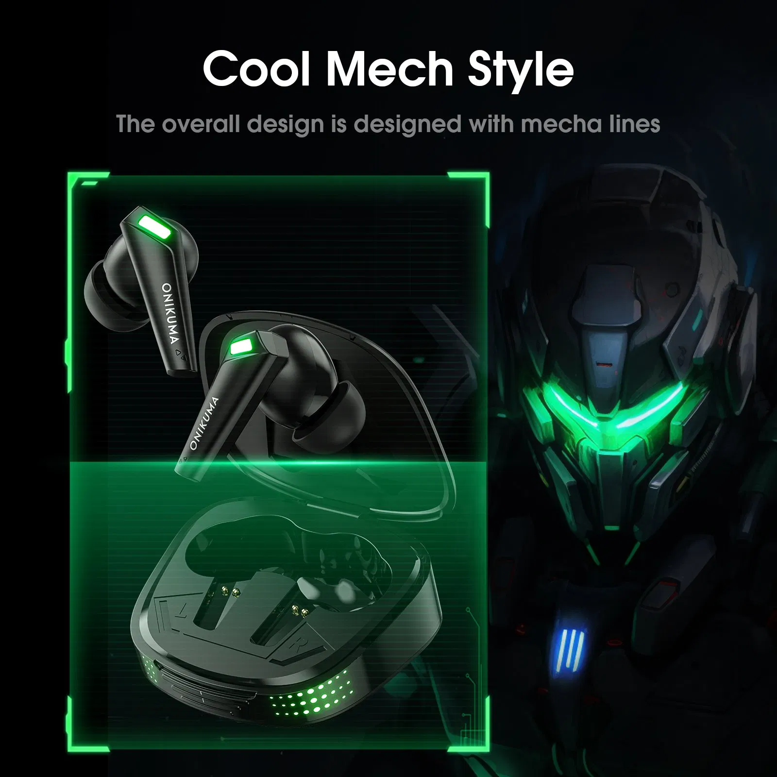 Беспроводные наушники Onikuma T308