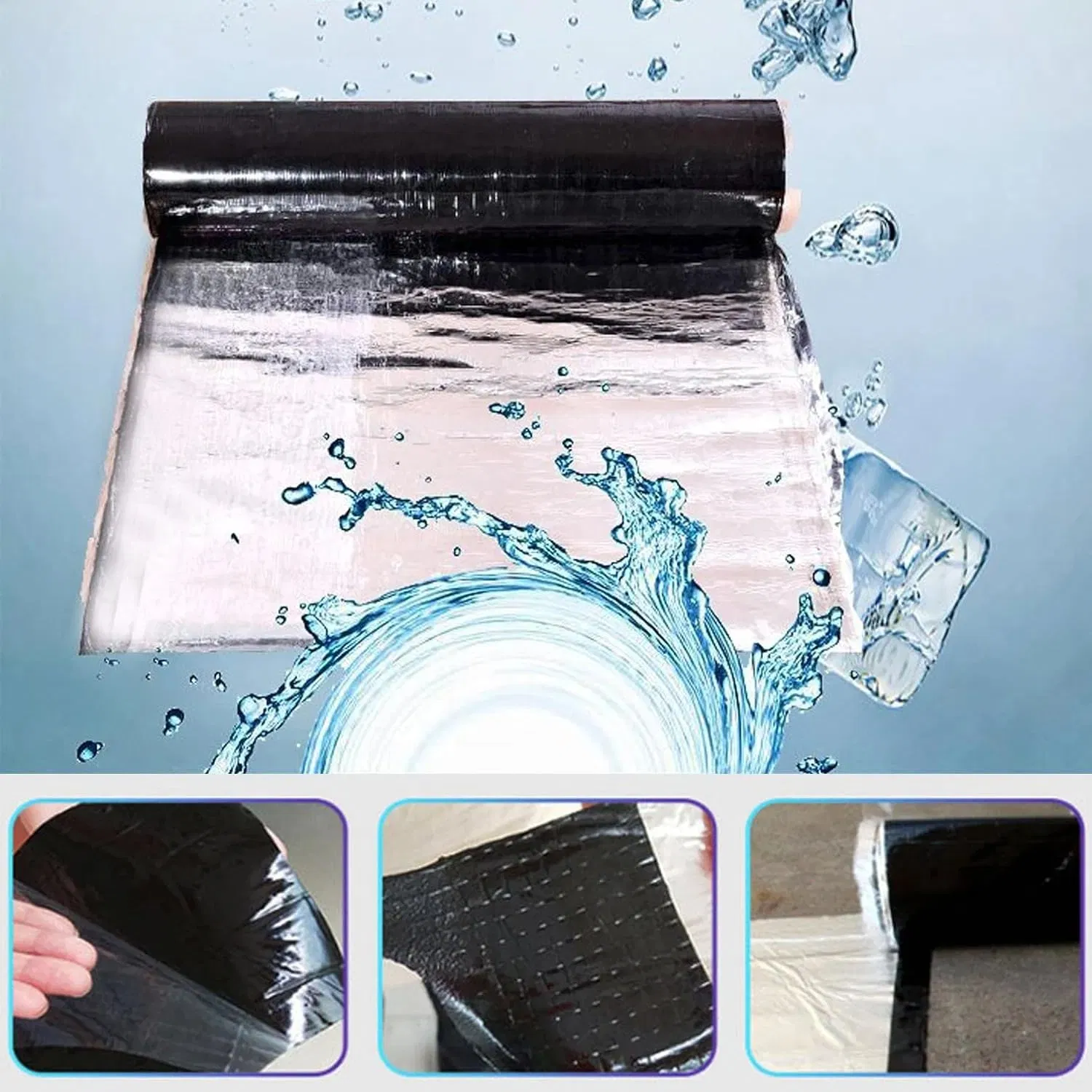 Nbs-501 Self-Adhesive Modified Polymer Bitumen Waterproof Membrane Asphalt Sealant Roof
