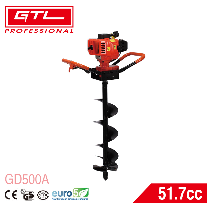 Garden 52cc 2-Stroke Engine Gasoline Ground Earth Auger Drill / Earth Augers / with Double Handle (GD500A)