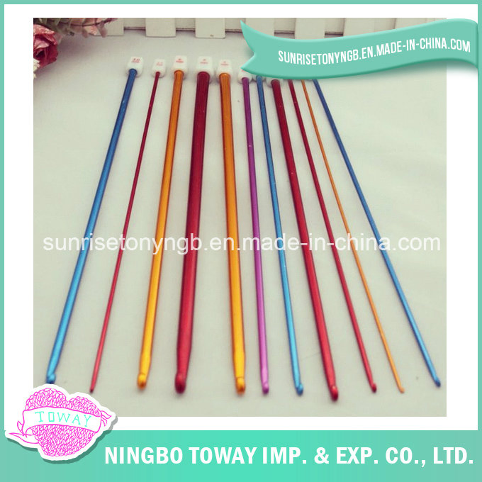 Popular Knitting Needles Kit Multicolour Aluminum Crochet Hooks