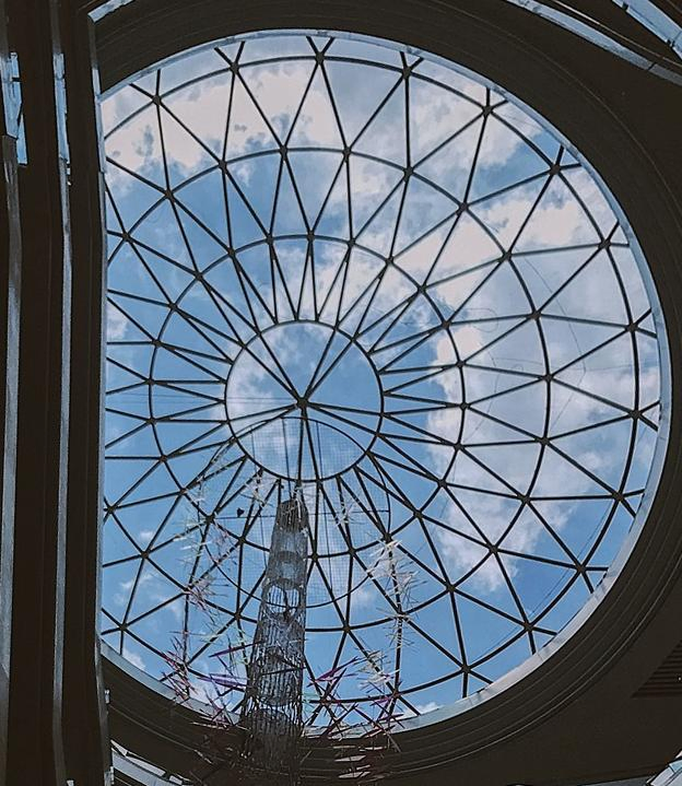 Energy-Saving and Heat-Insulating Tempered Glass Curtain Wall Facade 6+12A+6mm