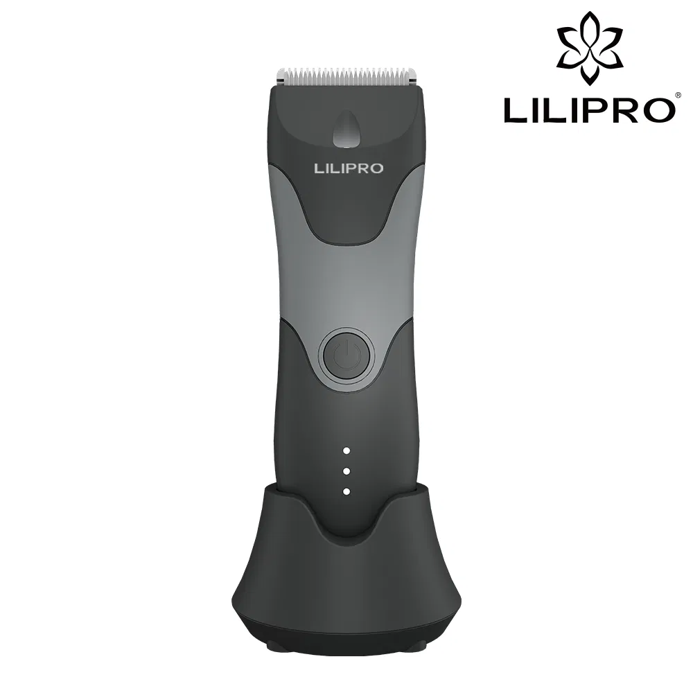 Waterproof Grooming Trimmer Lilipro B7 for Men's Whole Body Hair Cutting Skinsafe Blades