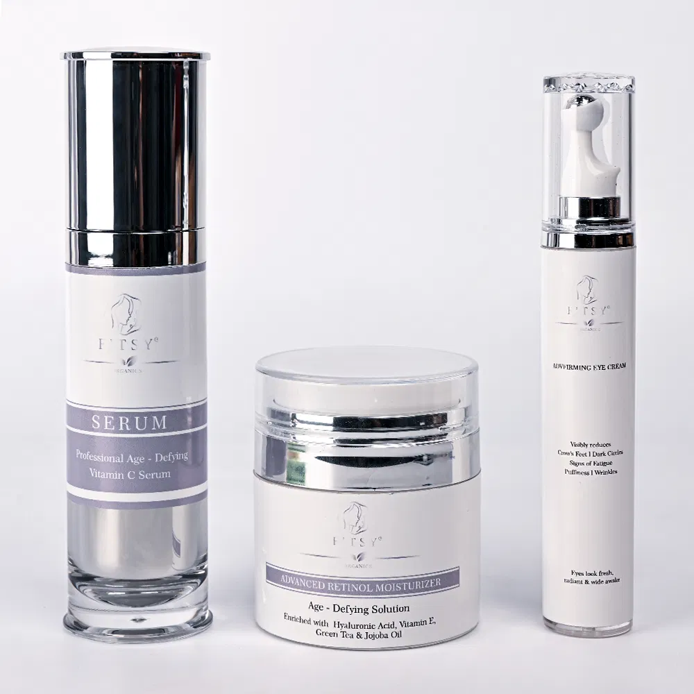 Factory Price Professional Anti Wrinkles Radiant Whitening Brightening Skincare Set