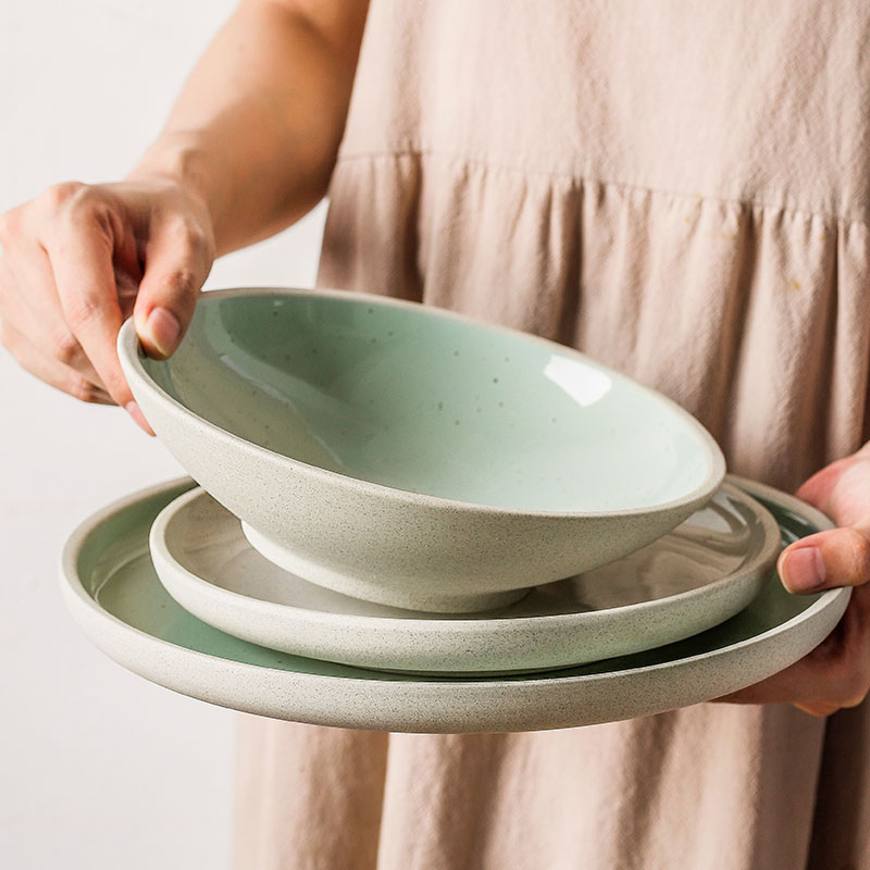 8 Inch Ceramic Soup Ramen Noodle Bowl Salad Bowl for Restaurant