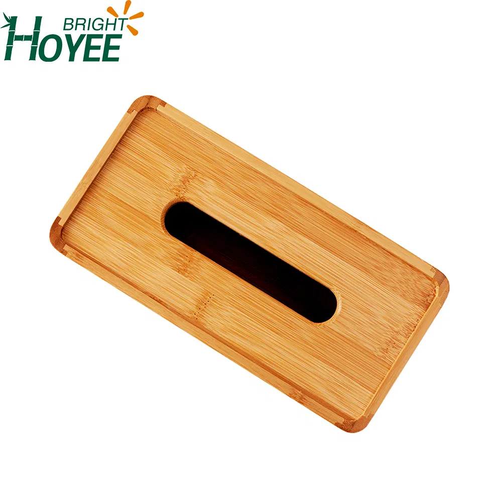 Rectangular Napkin Holder Bamboo Tissue Box