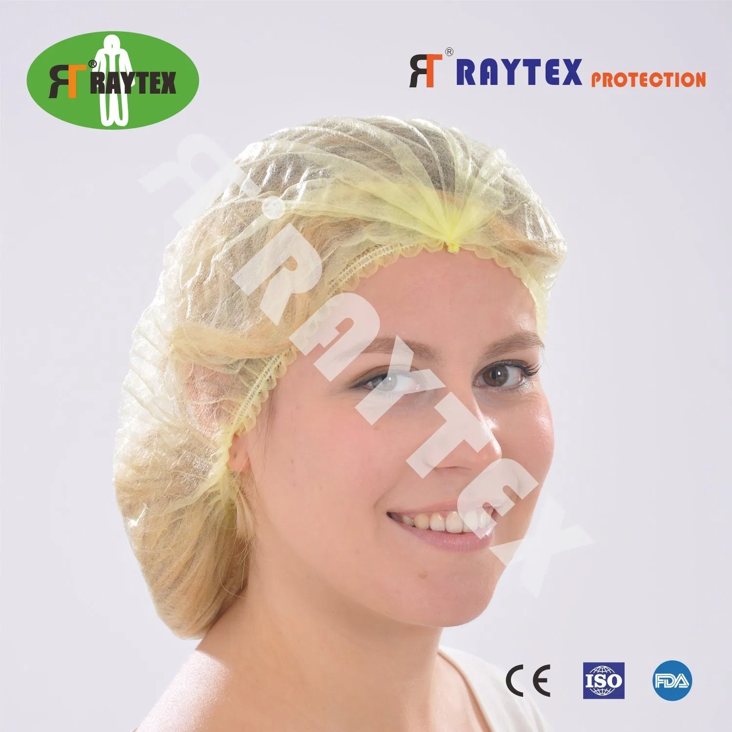Disposable Bouffant Shower Work Snood PP Mob Hair Cap