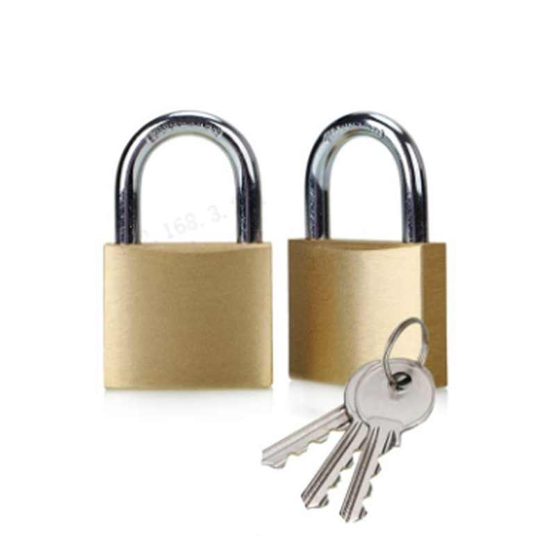 Heavy Duty Solid Brass Padlock with Key Lock with (50mm) Wide