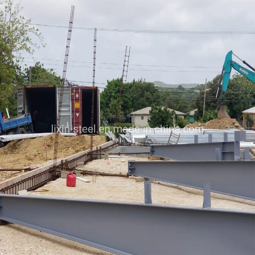 Building Steel Structure Workshop Warehouse Including Steel Sheeting Roofing Building