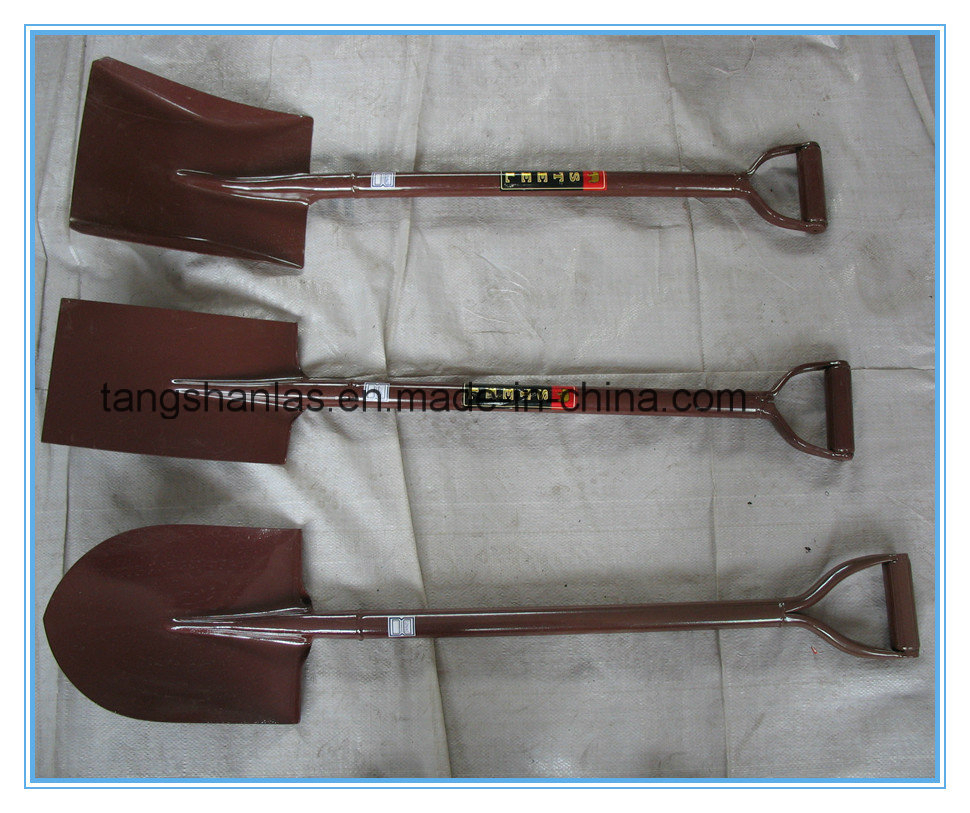 Kinds of Welded Steel Handle Shovel for Gardening Use