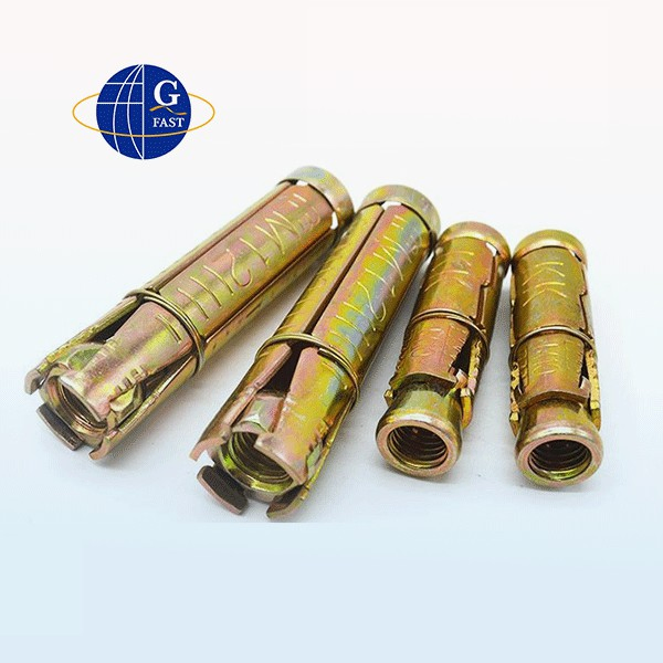 Elevator Fixing Hardware Concrete 3 PCS Expansion Anchor Bolts