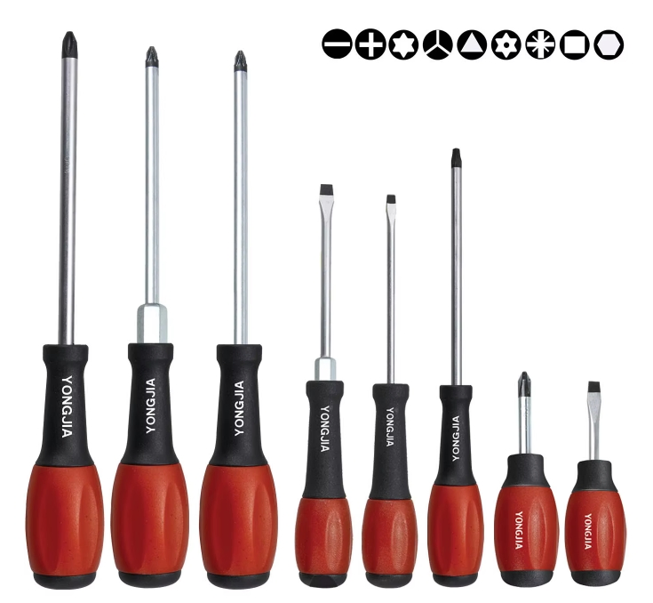 Professional High Quality Screwdrivers Phillips Slotted Screw Driver