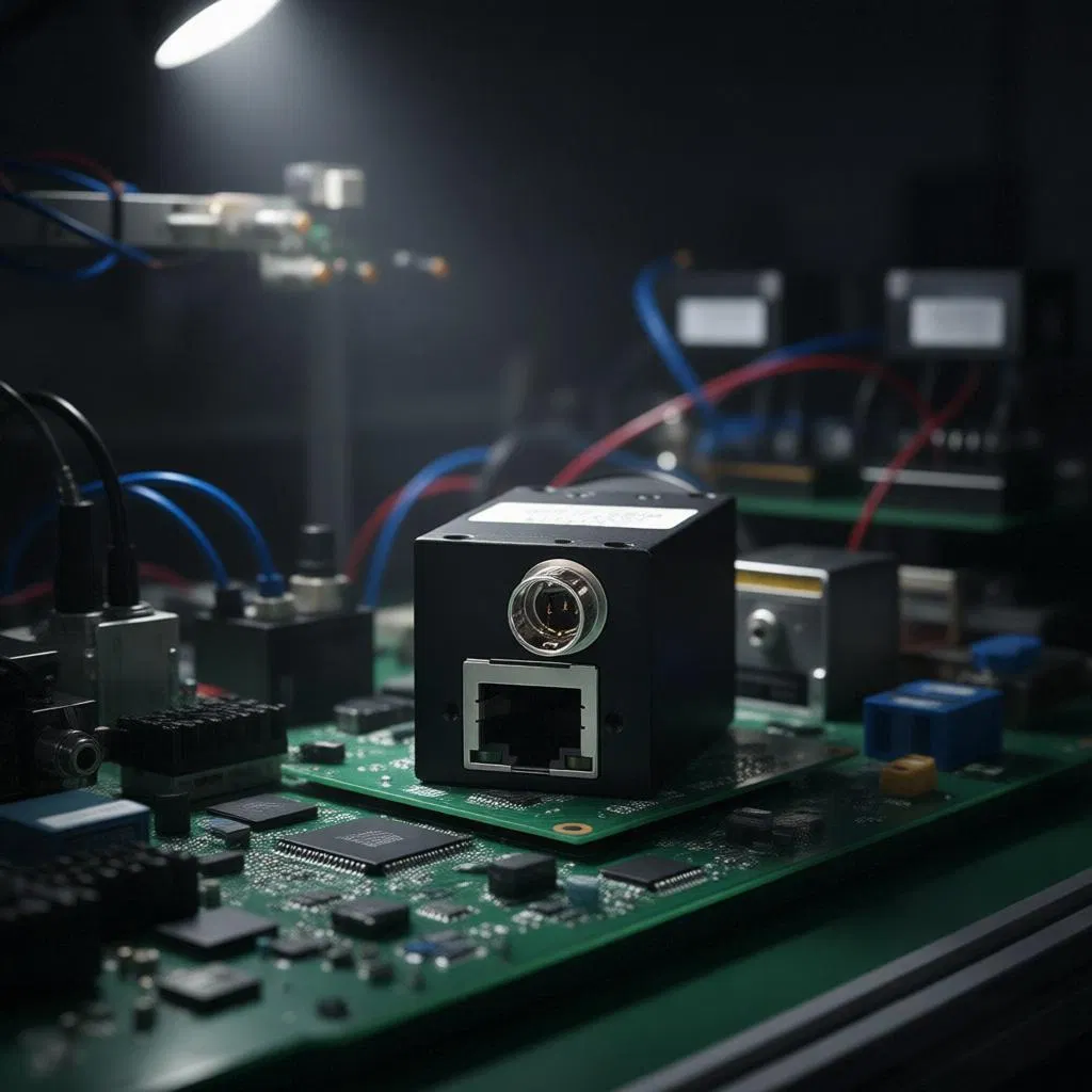 Промышленная камера IMX296 1.44MP GigE Vision с глобальным затвором