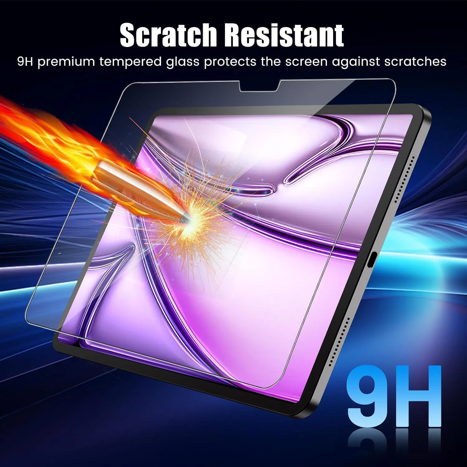 Защитное стекло Anti-Blue Light для iPad Air 13 (2024/M2)