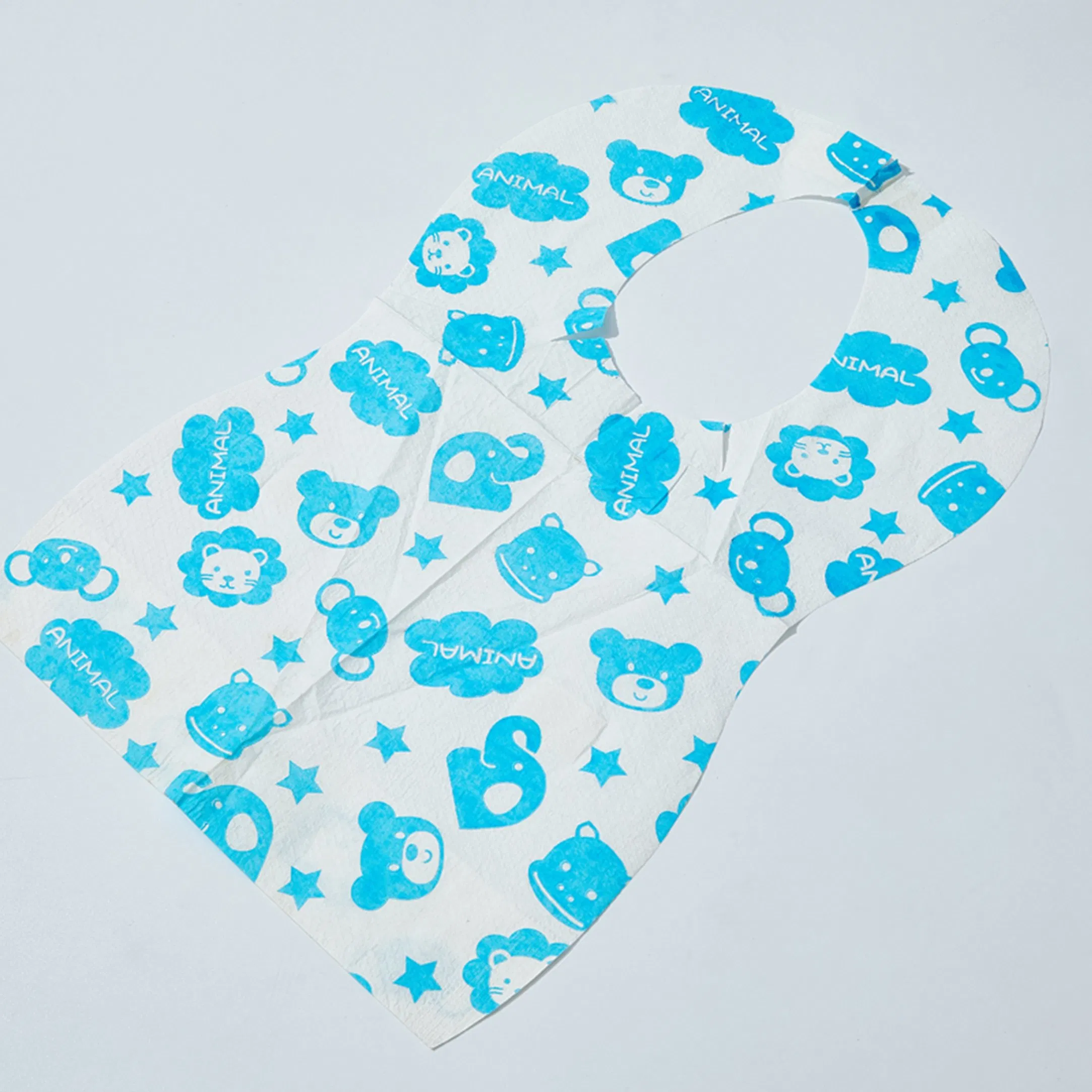 Ultra-Soft Absorbent Disposable Bibs for Mess-Free Baby Meals
