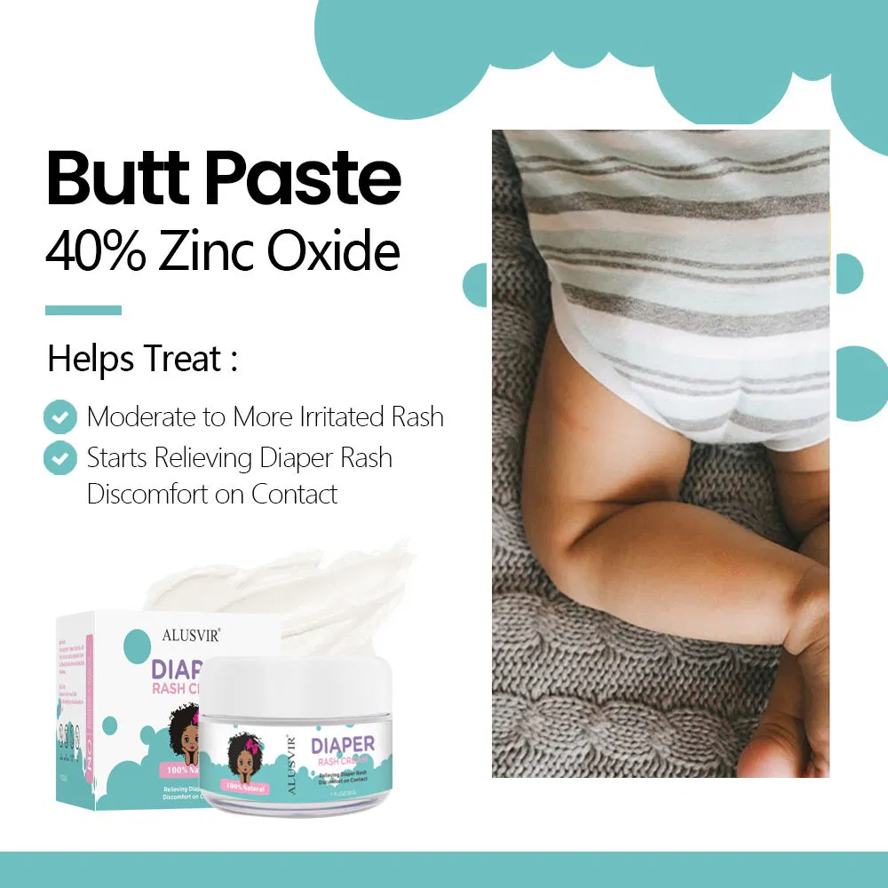 Baby Body Lotion Paste 40% Zinc Oxide Soothe Relieving Diaper Rash Cream