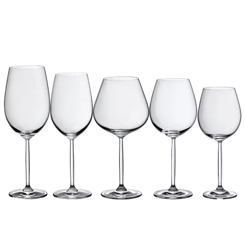 High-Capacity Wine Glasses Ste Transparent Burgundy Goblet Wholesale Crystal Glass
