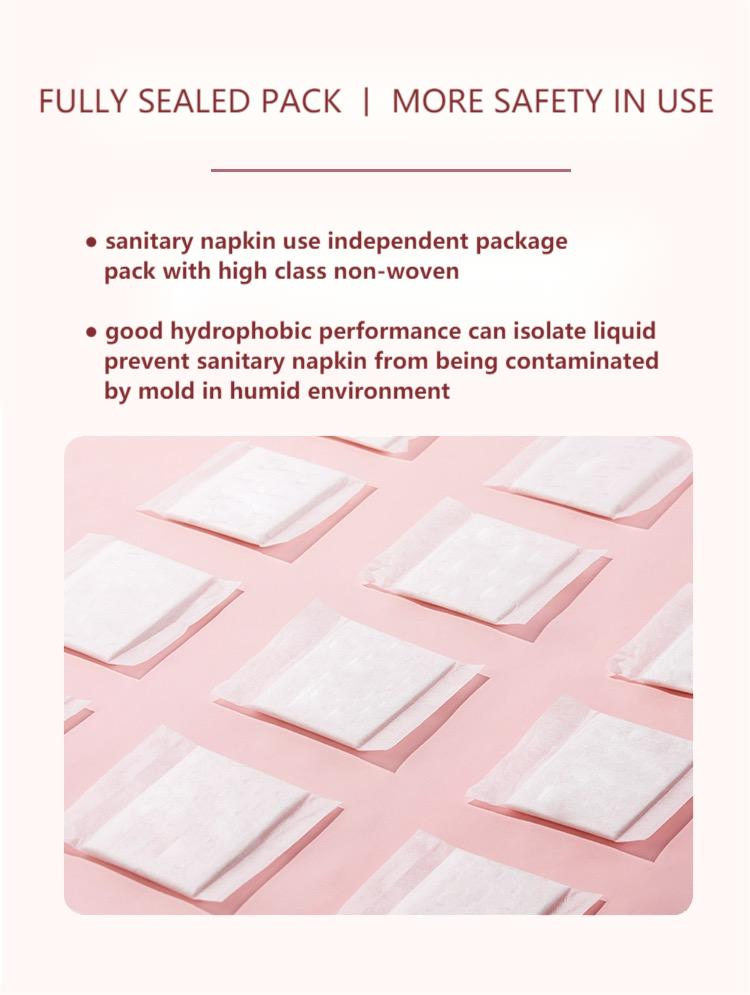Jwc China Wholesale Eco-Friendly Sanitary Women Napkin
