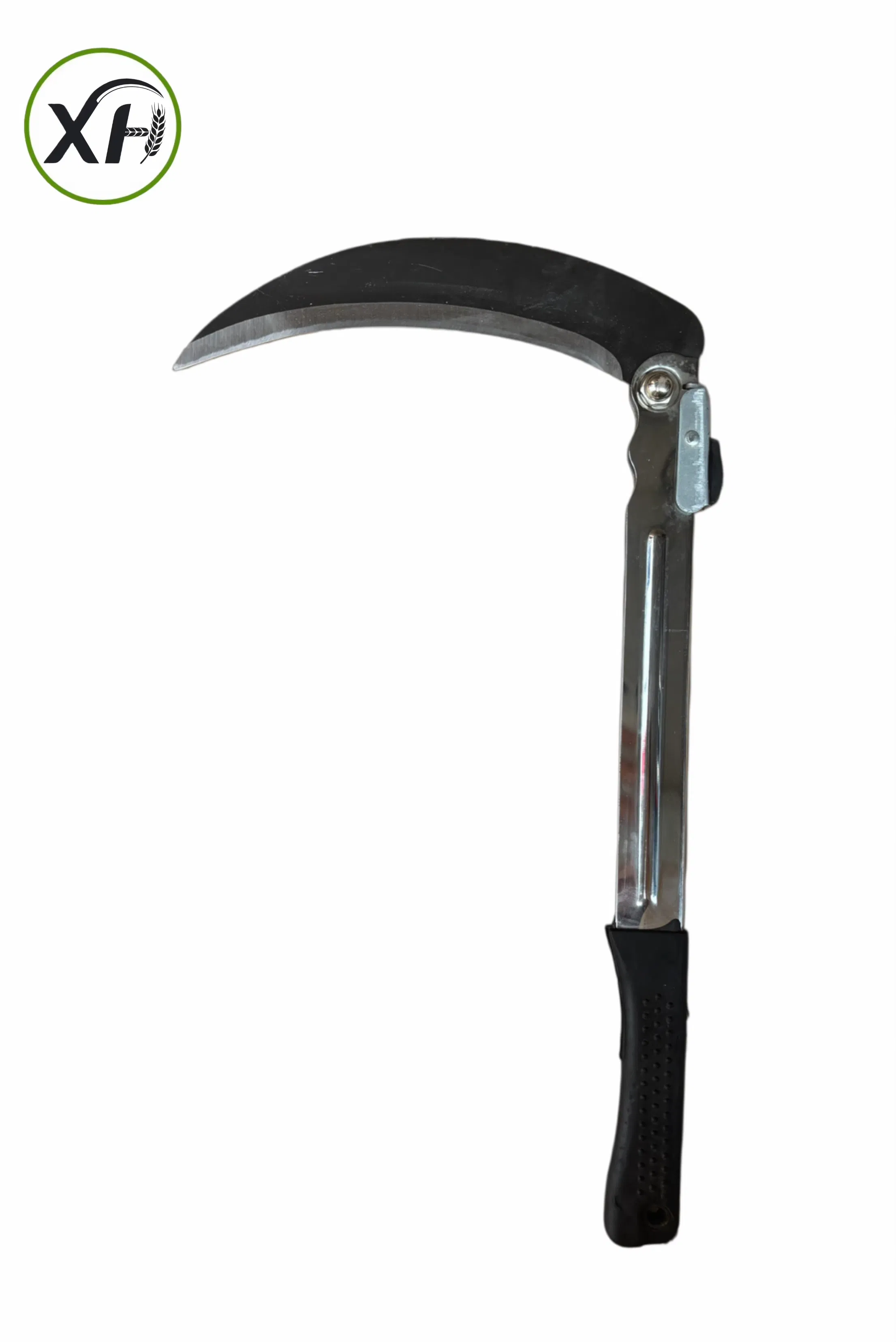 Best-Selling Durable Knife Head Foldable Sickle, Equipped with a Flat Electroplated Handle, Suitable for Agricultural Tool Use Sickle