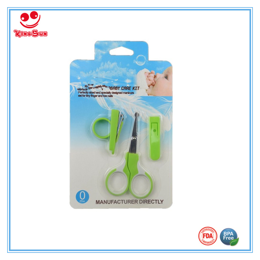 Safe BPA Free Baby Nail Care Set with Scissors