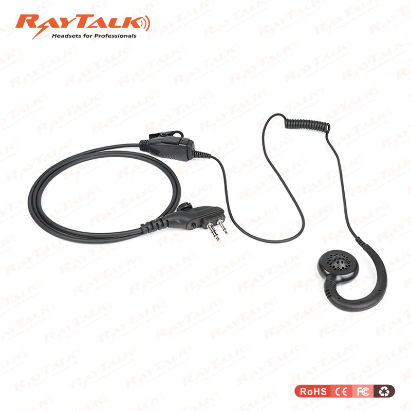 C-Ring Surveillance Earpiece for Motorola Clp1010 Clp1040 Clp446