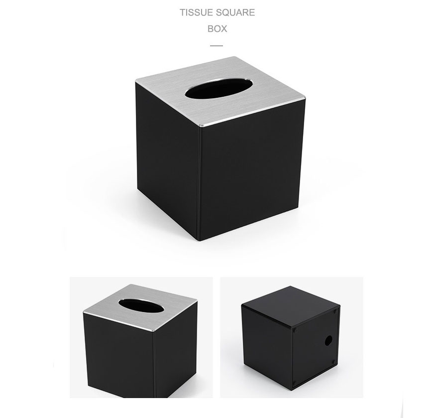 Hotel Supplies & Guest Amenities Modern Furniture Plastic Product Tissue Box for Hotel