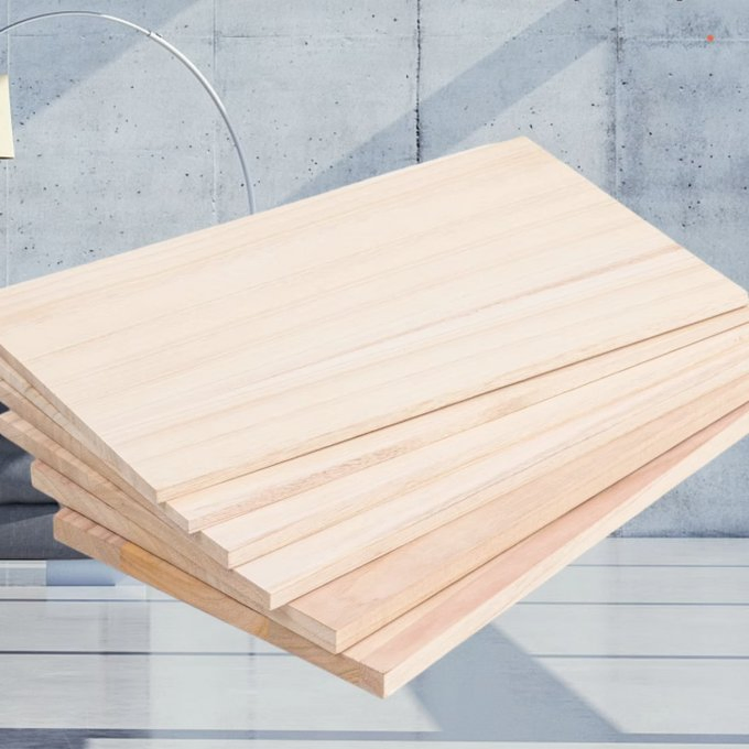 Low Price Paulownia Timber Flower Stand Board Paulownia Balsa Mixed Boards