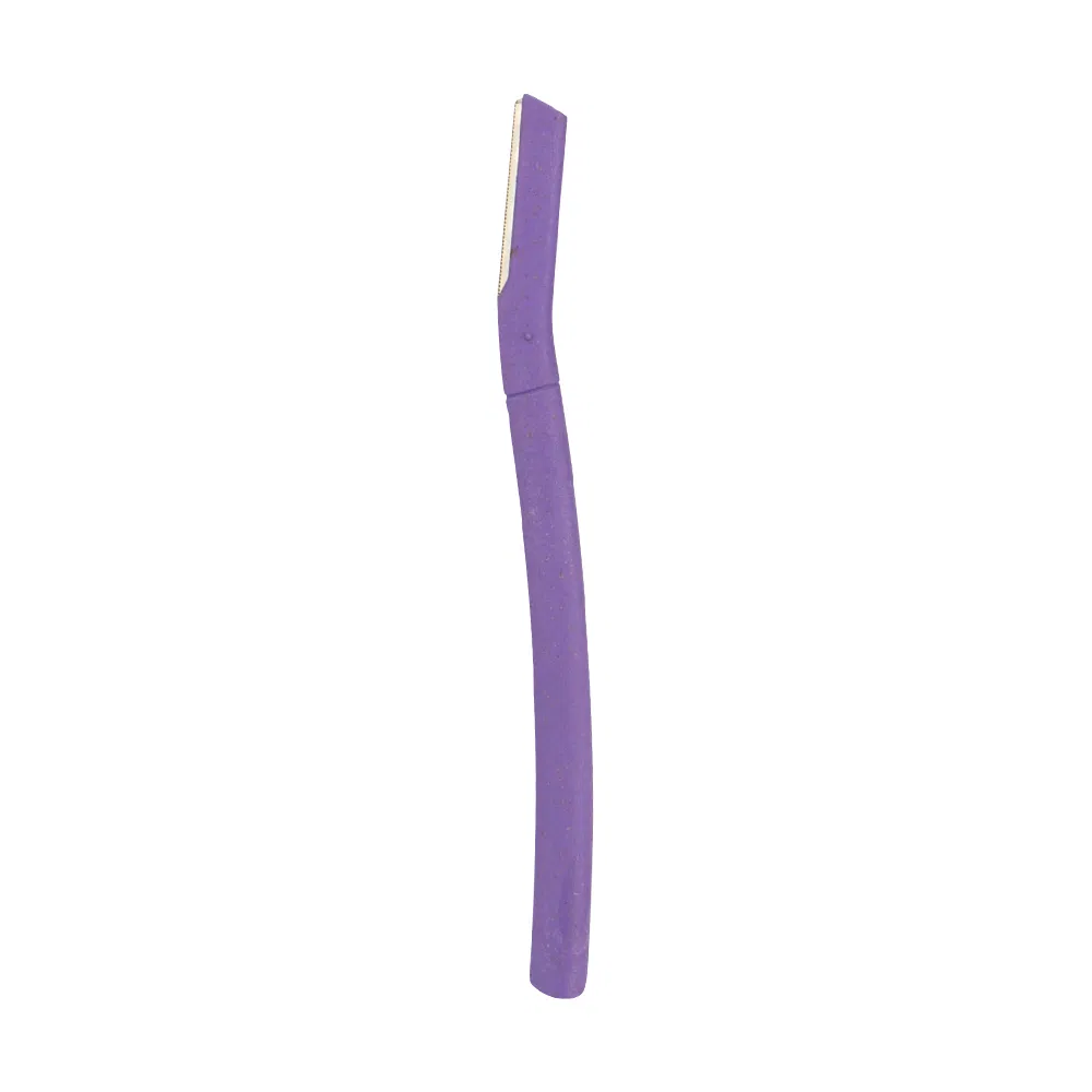 Wheat Straw Stainless Steel Blade Eyebrow Trimmer Makeup Tool Razor