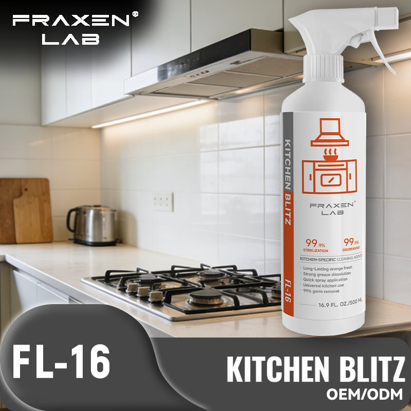 Industrial Kitchen Cleaner Degreaser Cleaner Factory Supply Direct Manufacturer Low MOQ Commercial Cleaning Solution