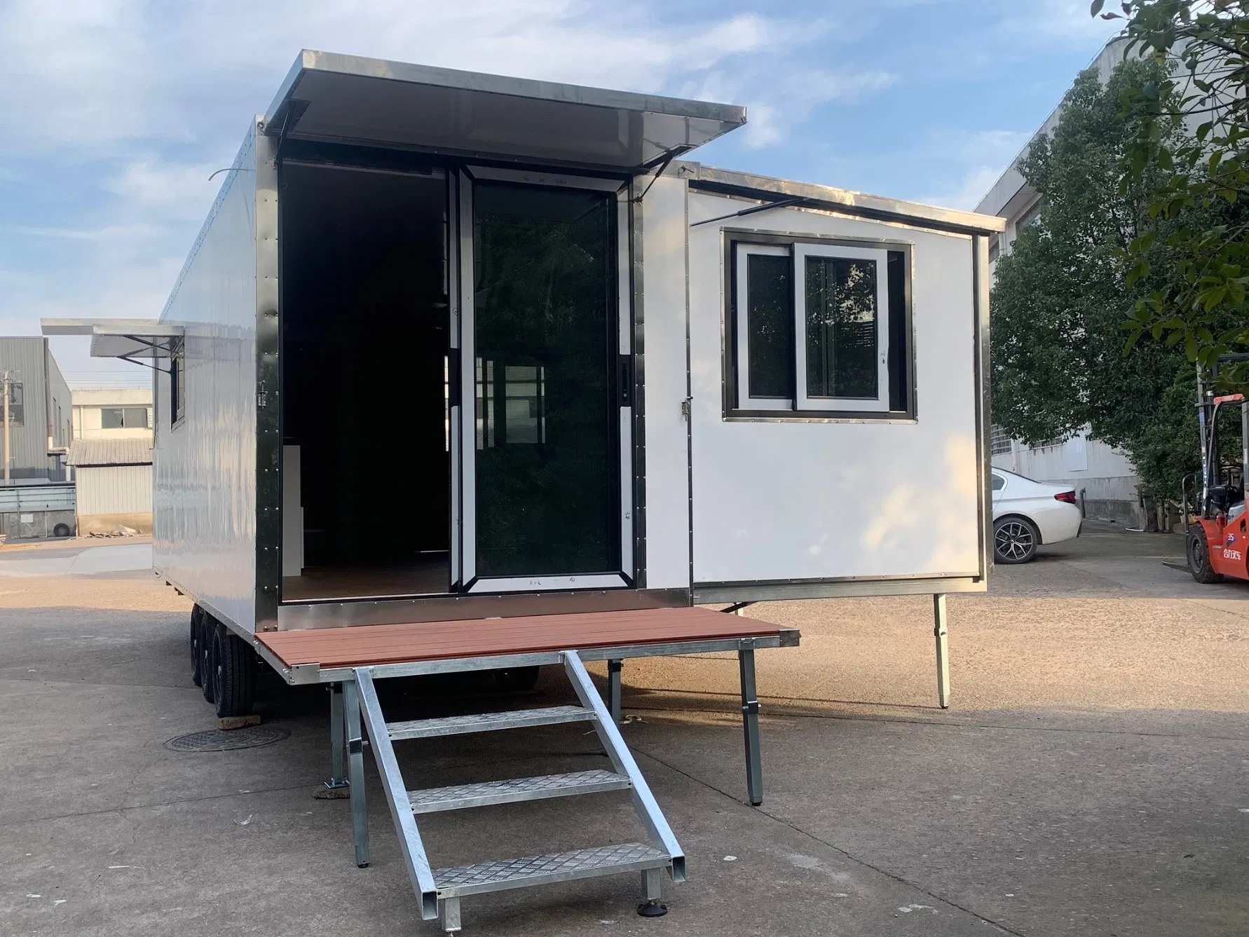 7.9m Us Specs Unlimited Use Outdoor Travel Mobile Office Trailer