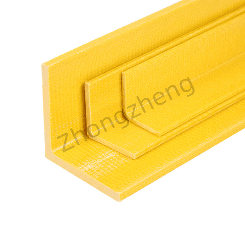 Building Material OEM FRP GRP Angle L Section Pultruded Profile