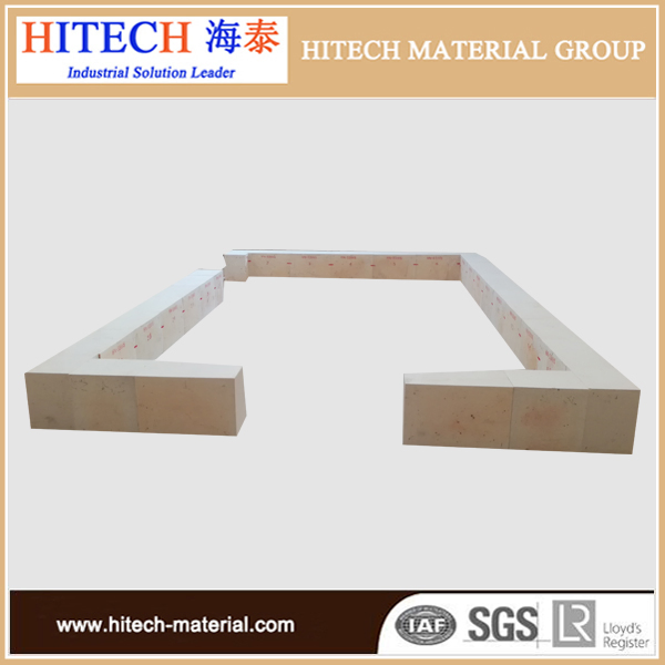 China Manufacturers Dense Alumina-Zirconia-Silica Bricks for Mini Glass Tempering Furnace