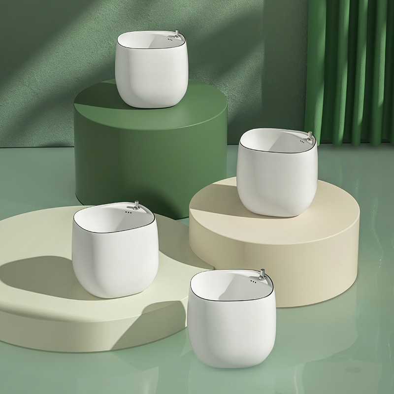 China Ceramic Chaozhou Sanitary Ware Mop Tub Simple and Modern Style Oval White Color Mop Sink Balcony Bathroom Ceramic Mop Pool[M04]