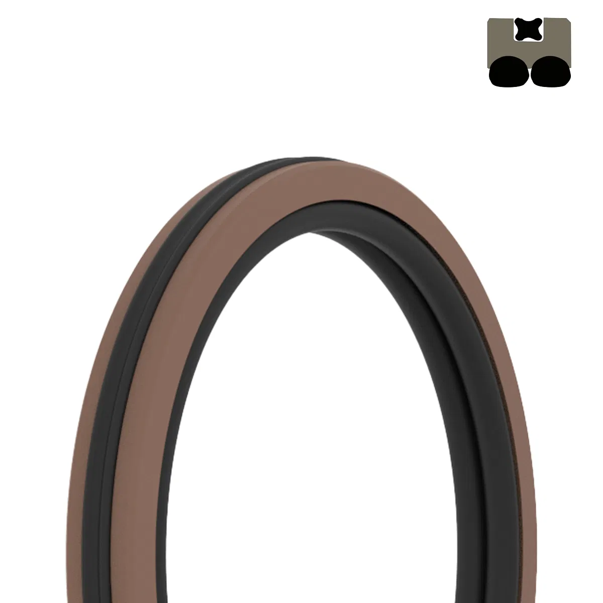 Уплотнительное кольцо гидроцилиндра для грузовиков