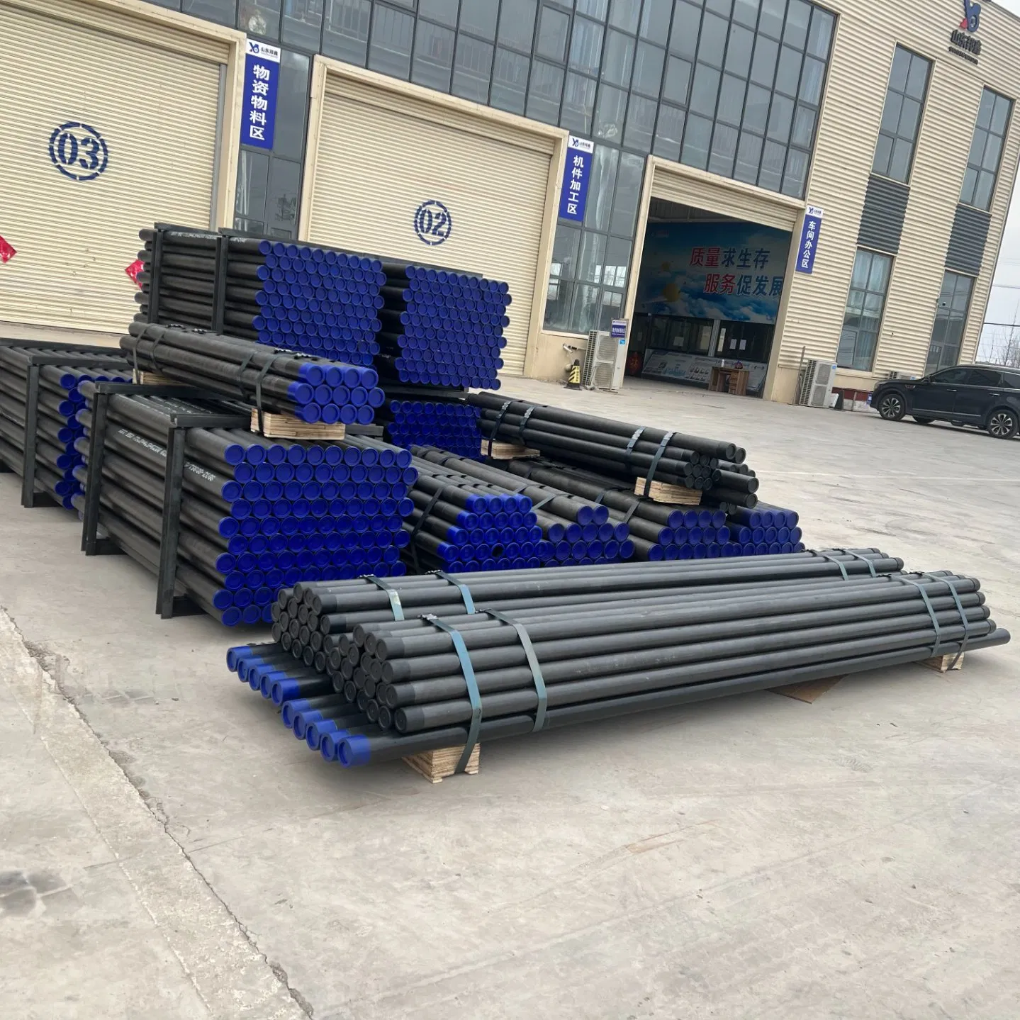 Professional Drilling Tools Manufacturer Nq Hq Pq Bq Drill Rod Pipe for Diamond Drilling