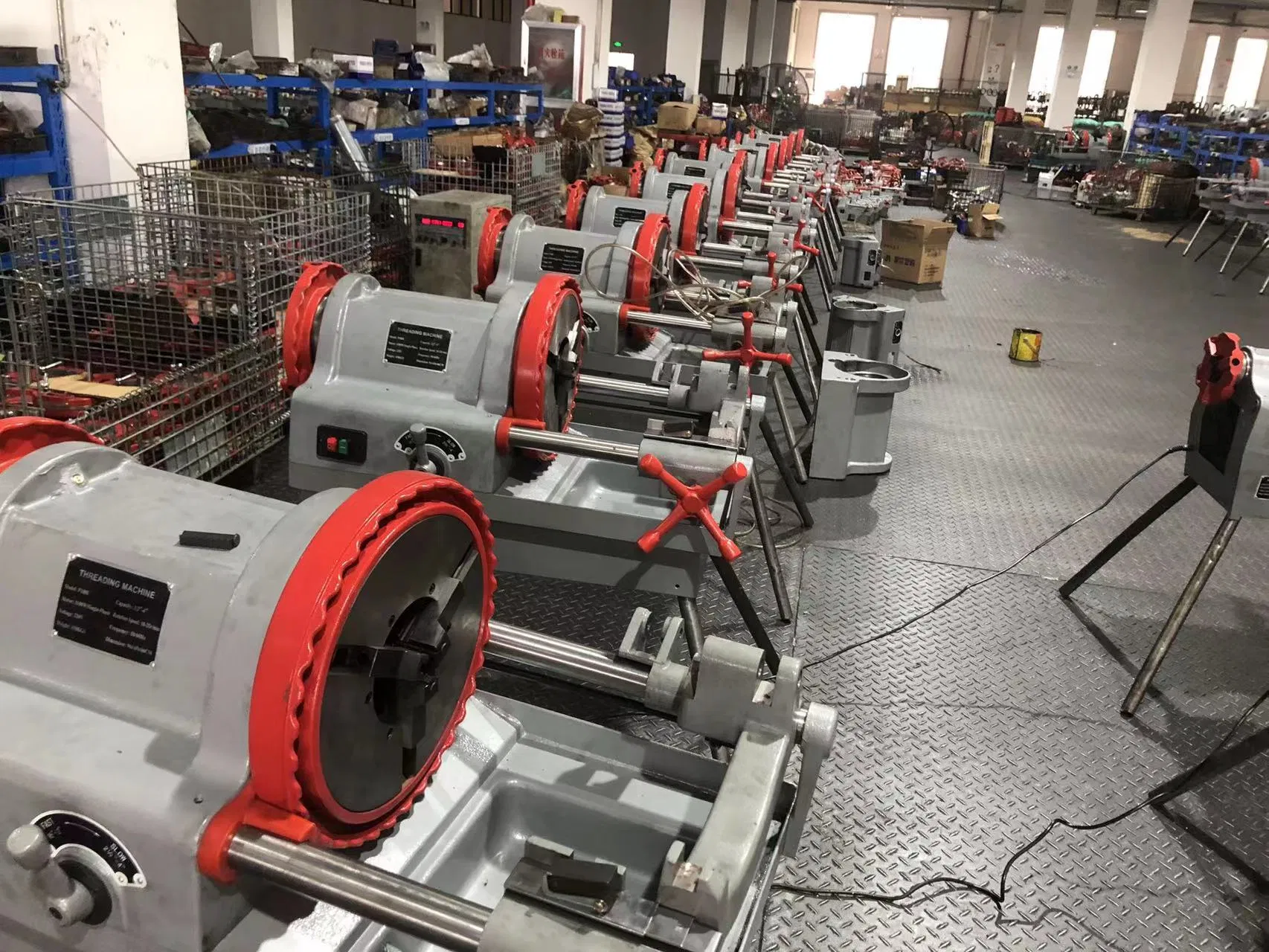 Sq50e 1/2"-2" Electric Pipe Threading Machine and Good Quality 2" Pipe Threader