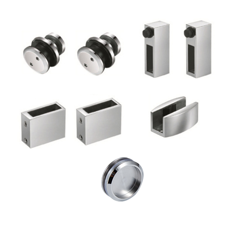 China Manufacturer of Glass Shower Room 19mm Zinc Alloy Connector Hardware Parts