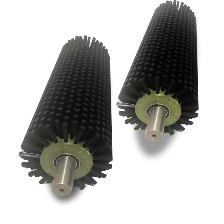 Нейлоновый роликовый щеточный валик для промышленной уборки