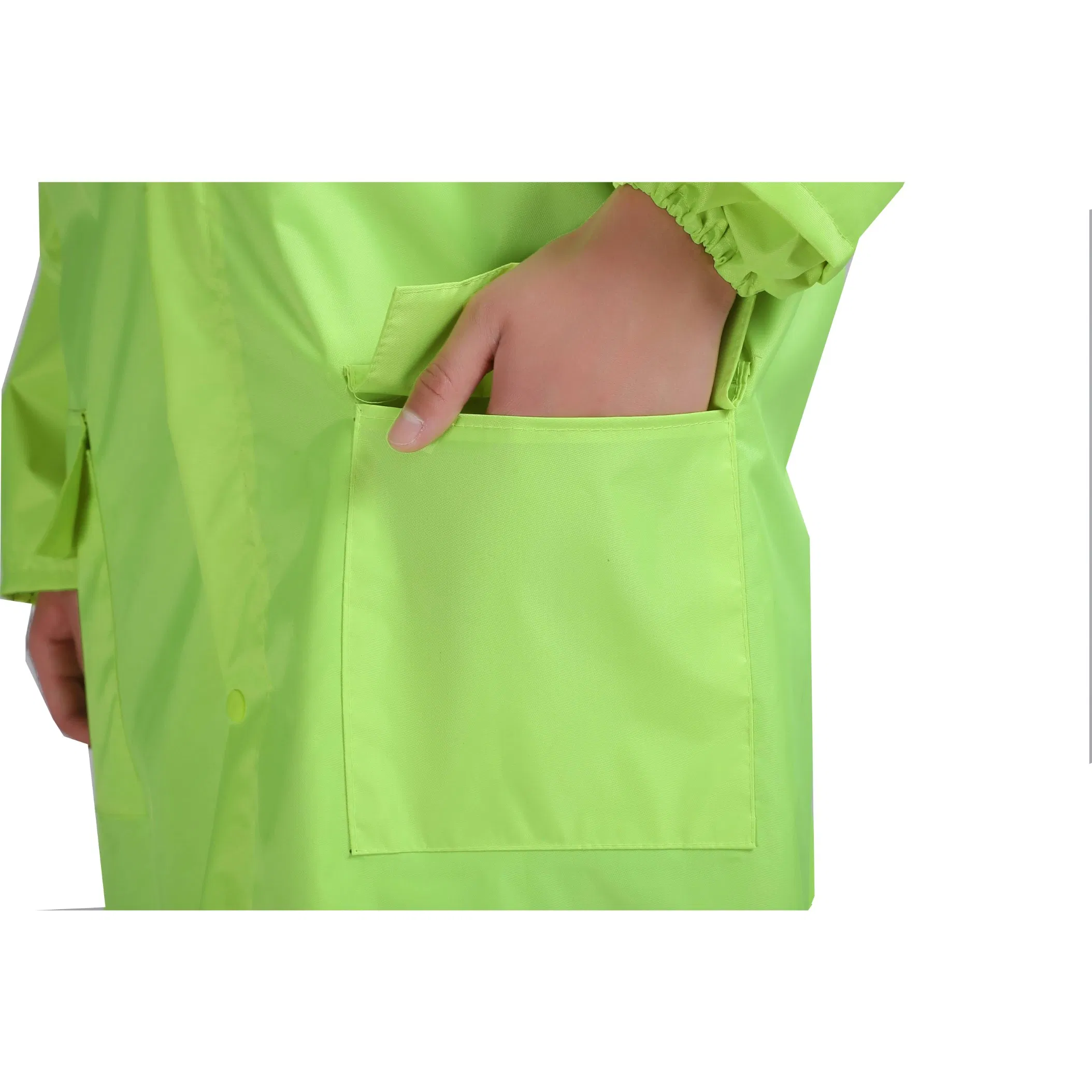 Slf-FL02 High Quality Top Popular Fashion Profession Rain Wear Raincoat Waterproof PVC Rain Wear