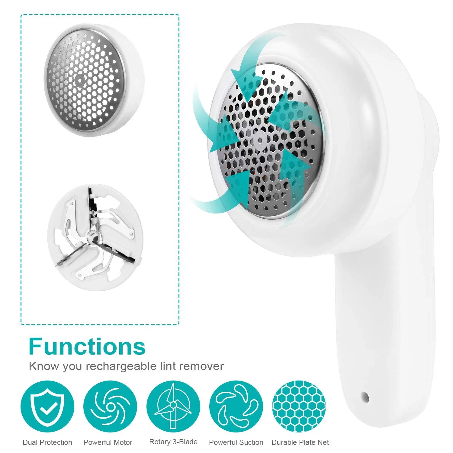 Electric Sweater Shaver Bedding Furniture Fuzz Pill Bobble Fabric Shaver Lint Remover