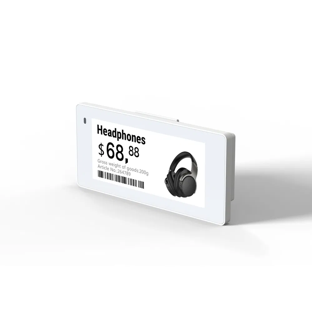 Durable ABS 2.9 Inch Electronic Price Tag for Supermarket Use Tag