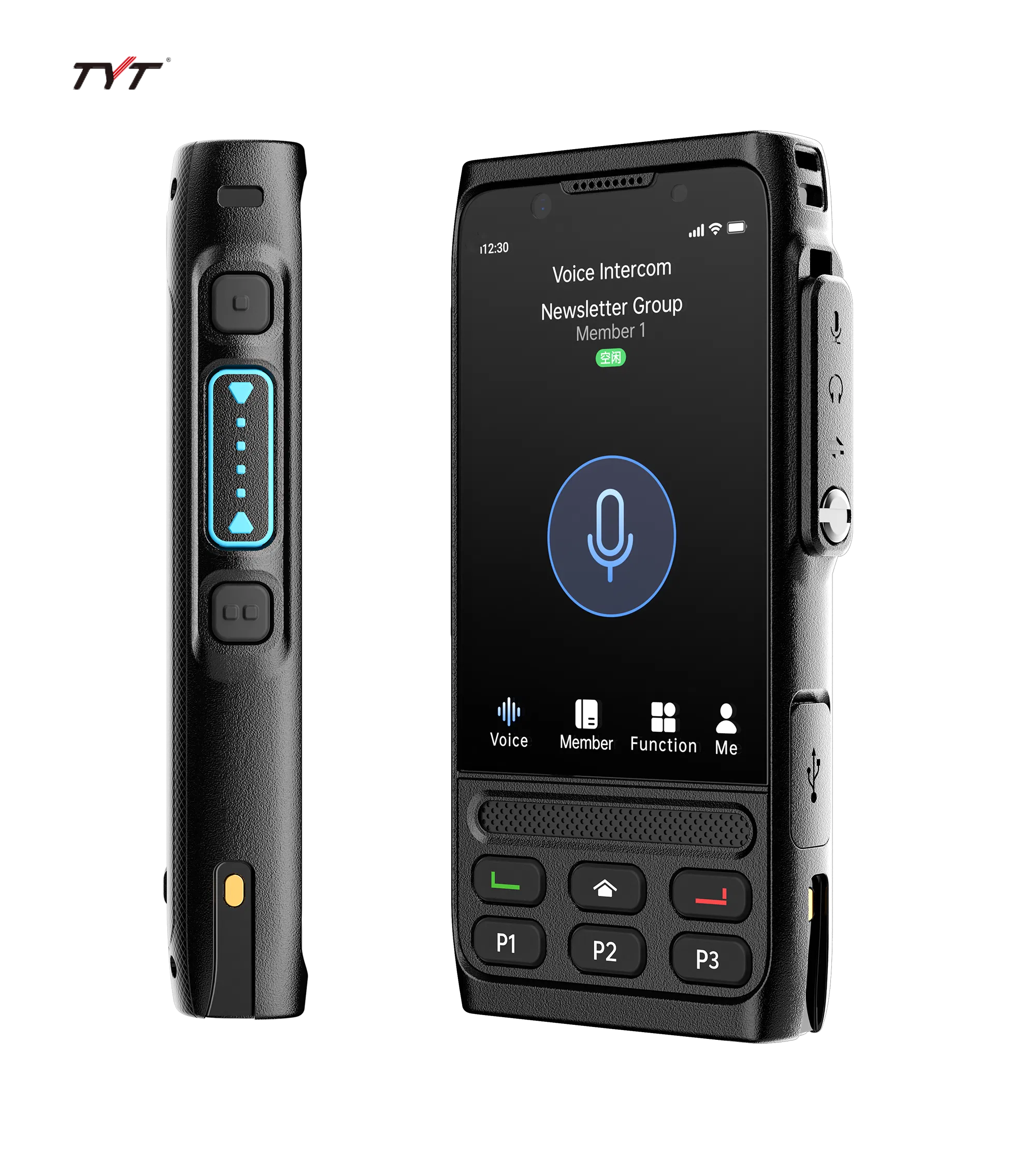 Two Way Digital Mobile Radio IP-710 5g Nr Poc Transceiver Unlimited Range