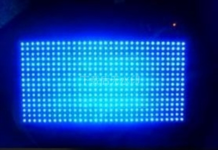 IP65 Single Blue Text Advertising LED Display/ Screen Module